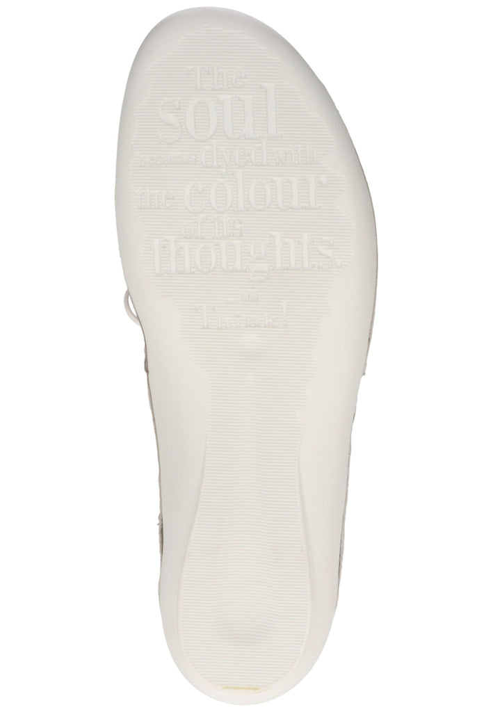 Think! Halbschuhe Glattleder Grau