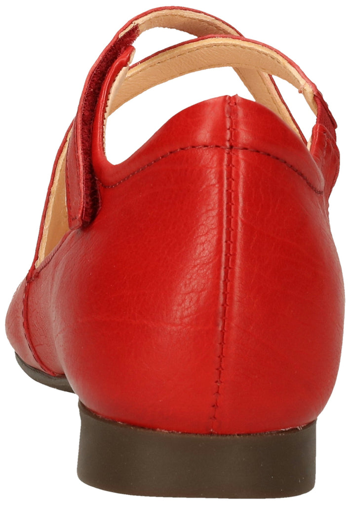 Think! Halbschuhe Glattleder Rot