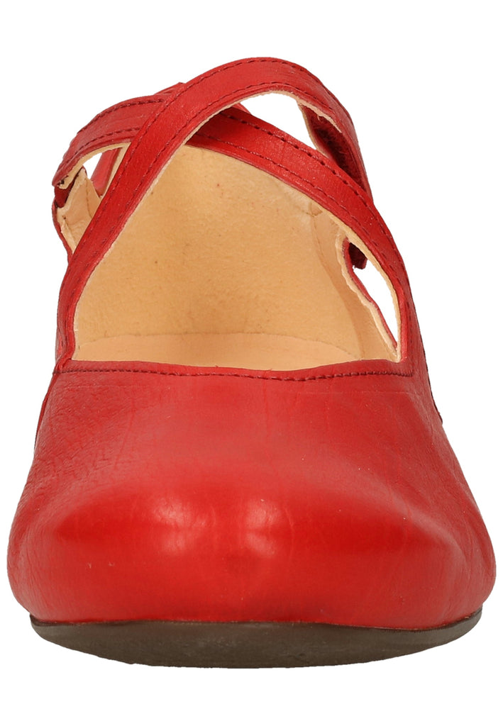 Think! Halbschuhe Glattleder Rot