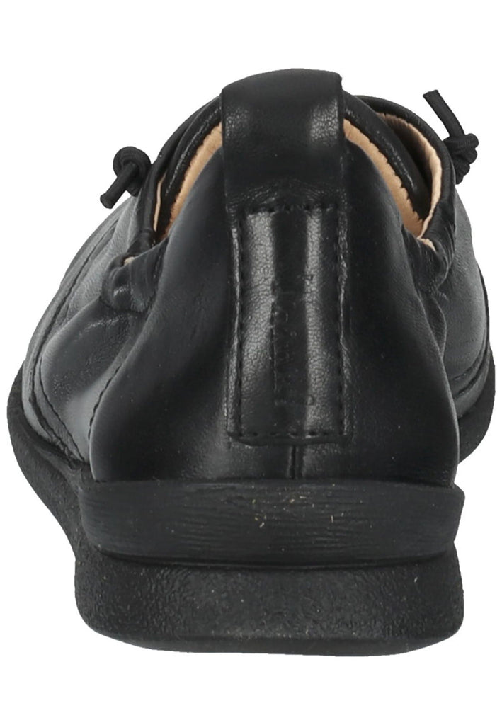 Think! Halbschuhe Glattleder Schwarz