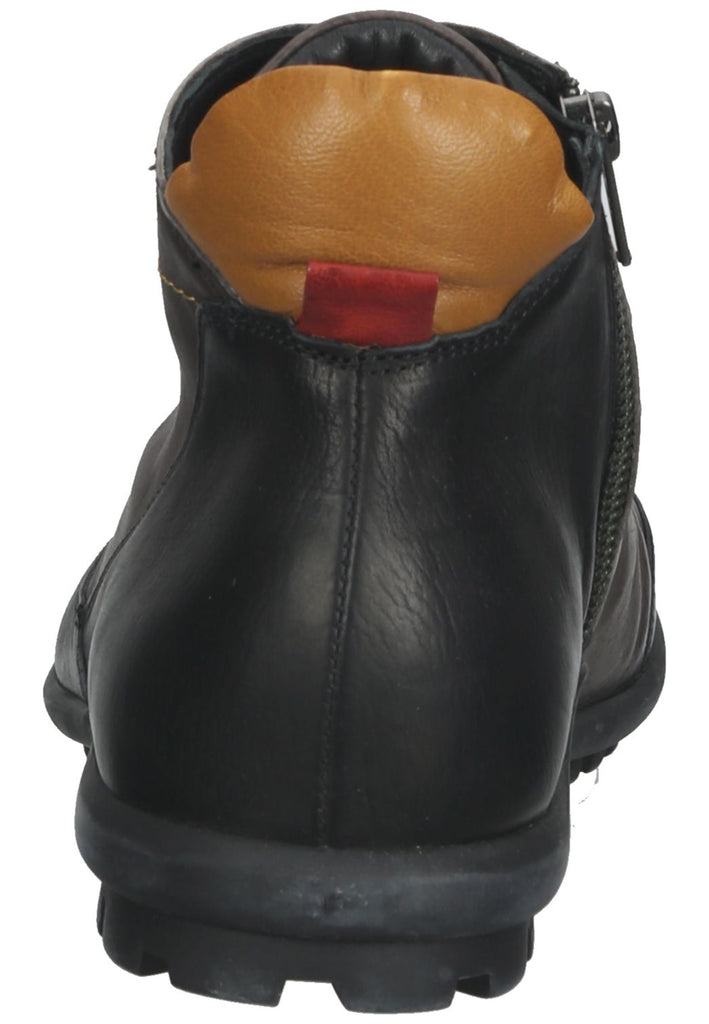 Think! Halbschuhe Glattleder Schwarz/Grau