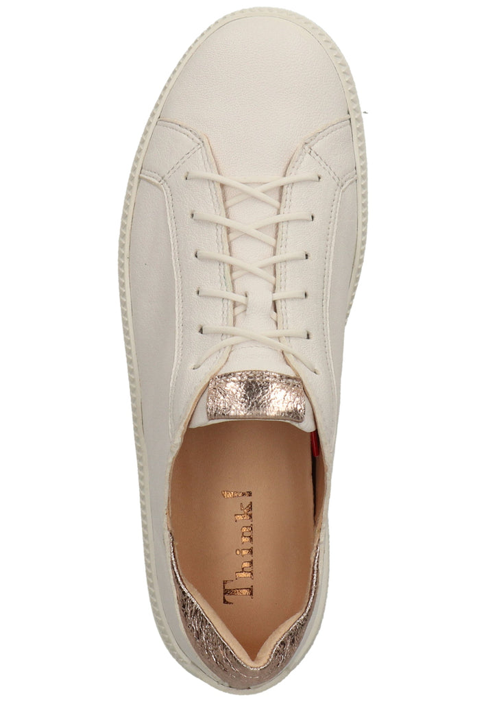 Think! Halbschuhe Glattleder Weiß