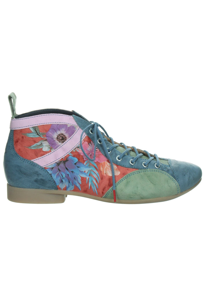 Think! Halbschuhe Leder Aqua