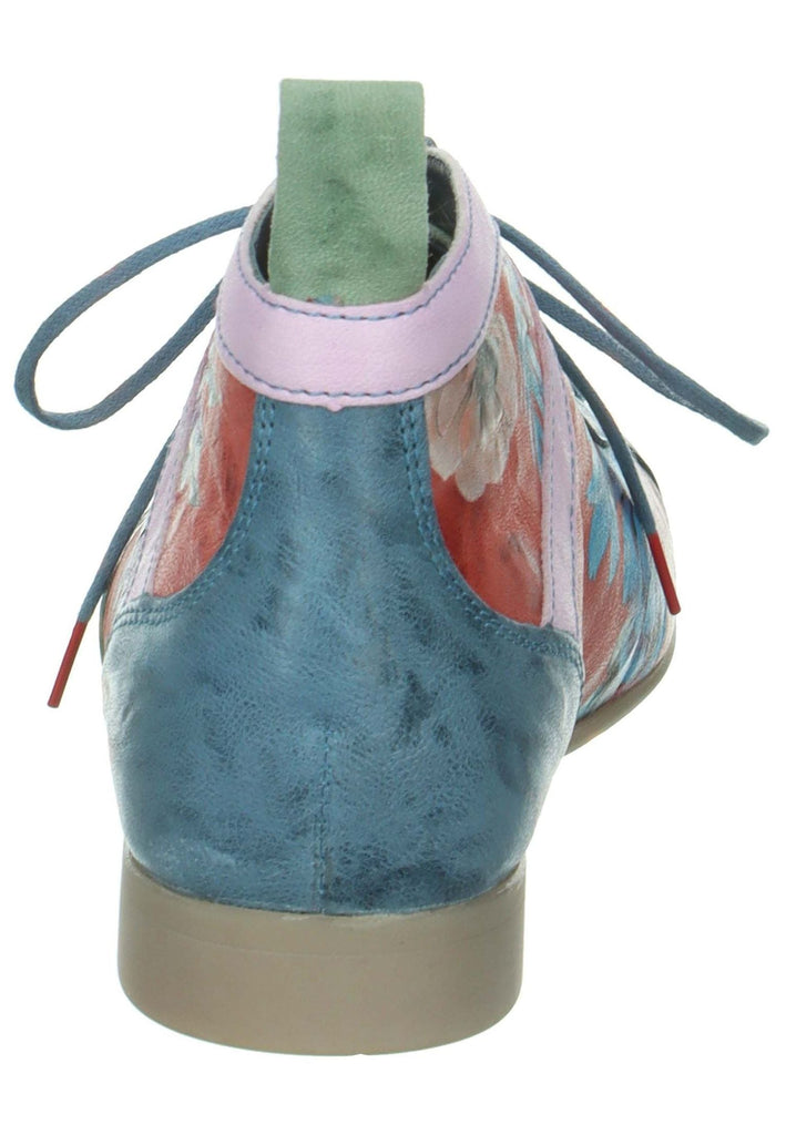 Think! Halbschuhe Leder Aqua