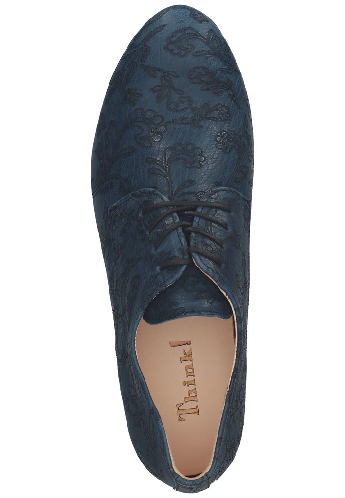 Think! Halbschuhe Leder Azur