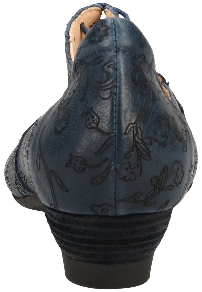 Think! Halbschuhe Leder Azur
