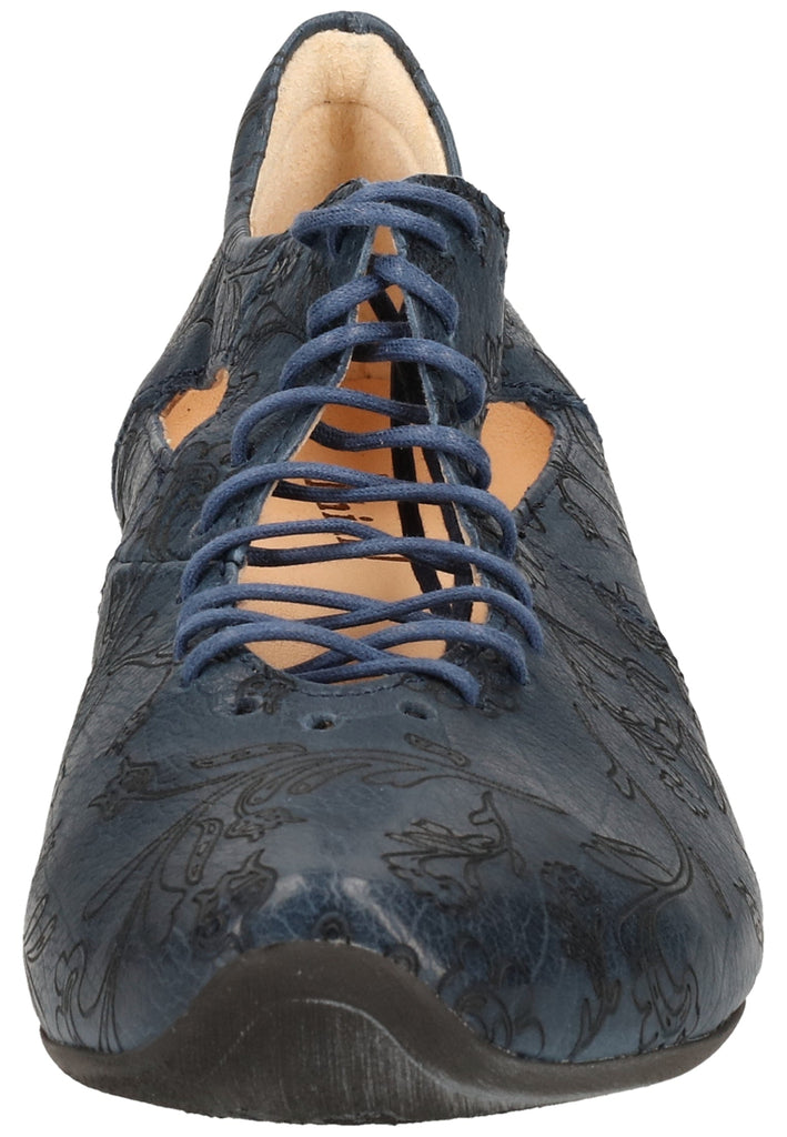 Think! Halbschuhe Leder Azur