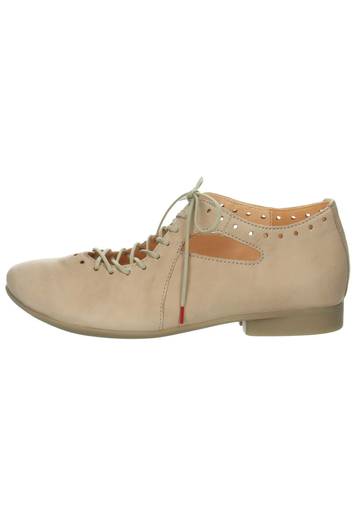 Think! Halbschuhe Leder Beige