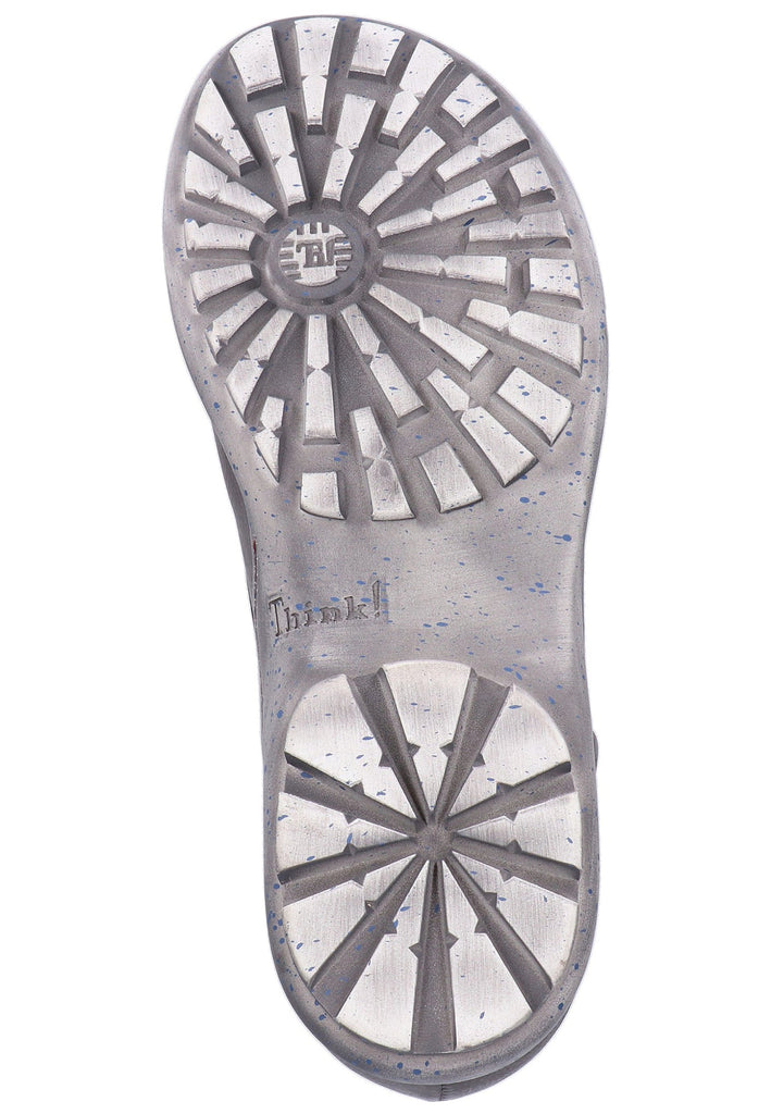 Think! Halbschuhe Leder Dunkelgrau