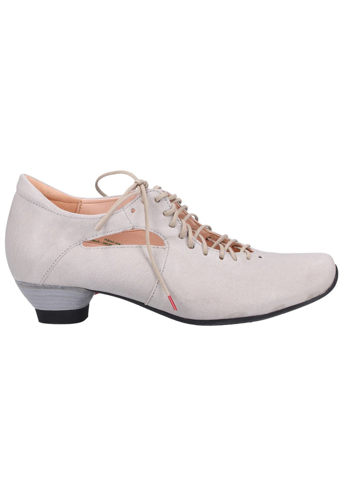 Think! Halbschuhe Leder Hellgrau