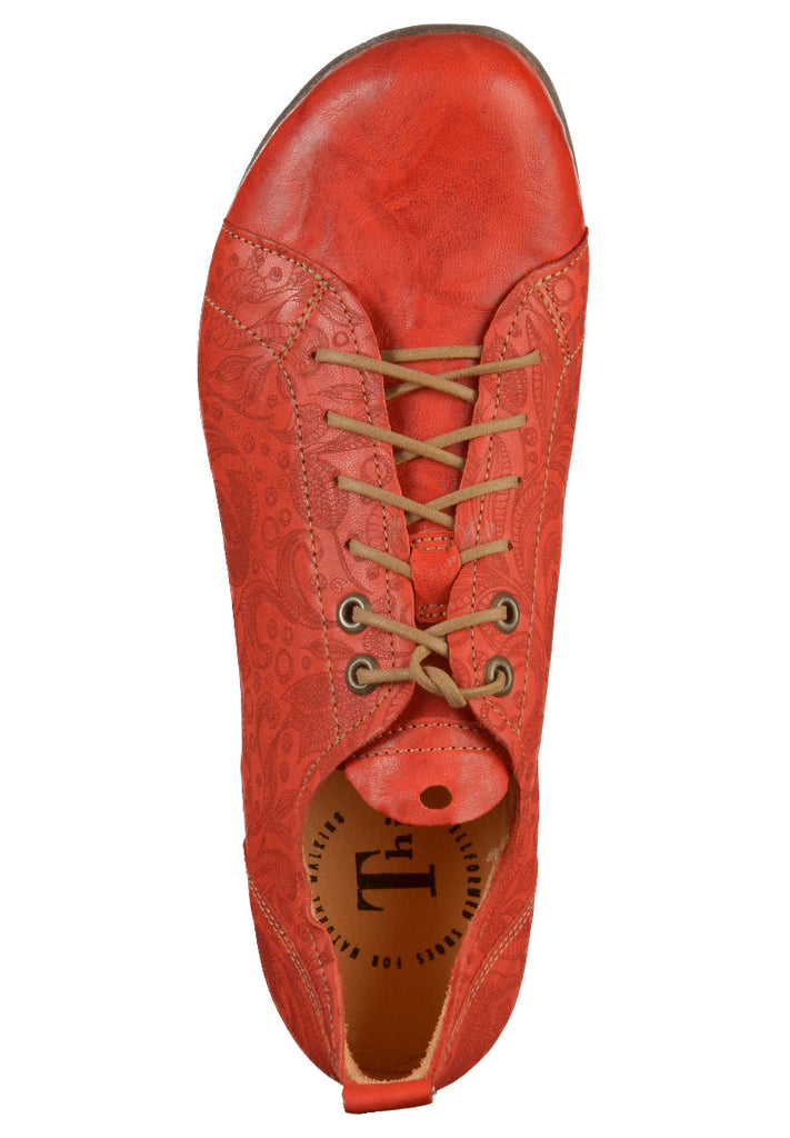 Think! Halbschuhe Leder Rot
