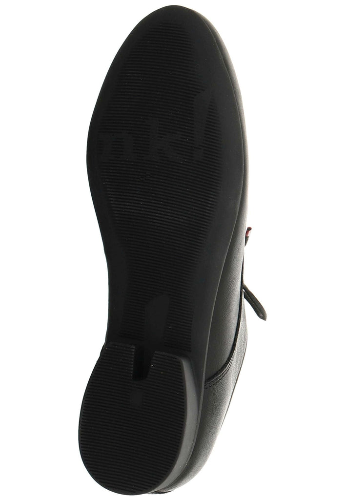 Think! Halbschuhe Leder Schwarz