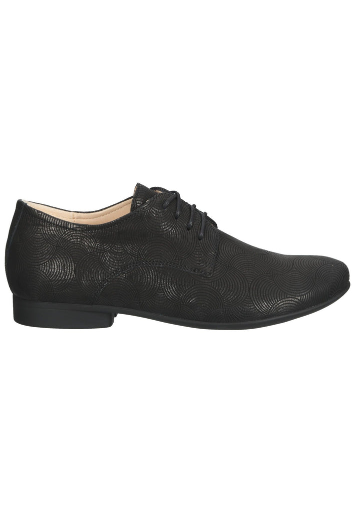 Think! Halbschuhe Leder Schwarz