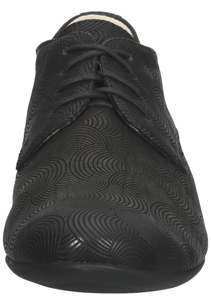 Think! Halbschuhe Leder Schwarz