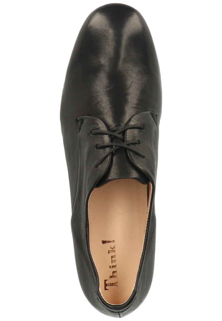 Think! Halbschuhe Leder Schwarz