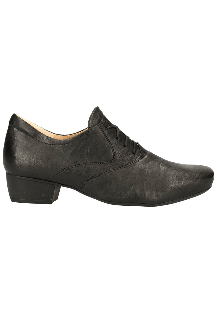 Think! Halbschuhe Leder Schwarz