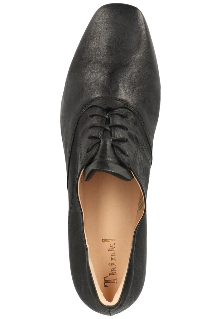 Think! Halbschuhe Leder Schwarz