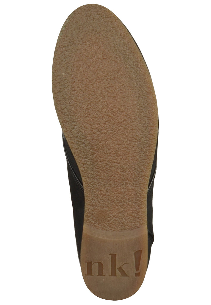 Think! Halbschuhe Leder Schwarz