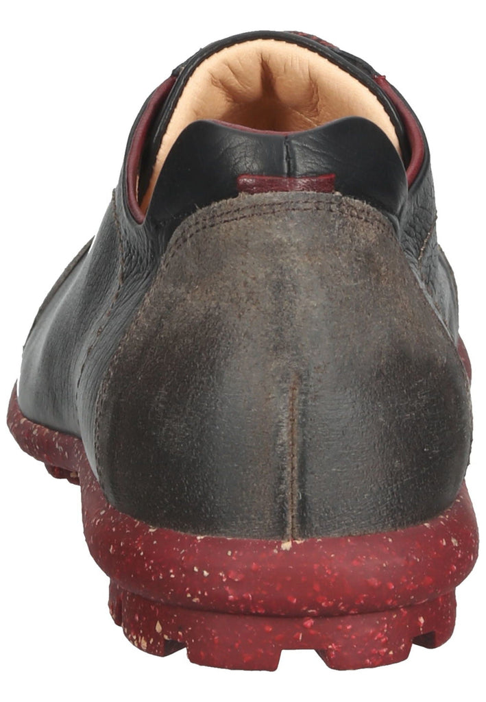 Think! Halbschuhe Leder Schwarz/Grau