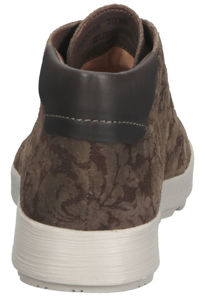 Think! Halbschuhe Leder Schwarz/Grau