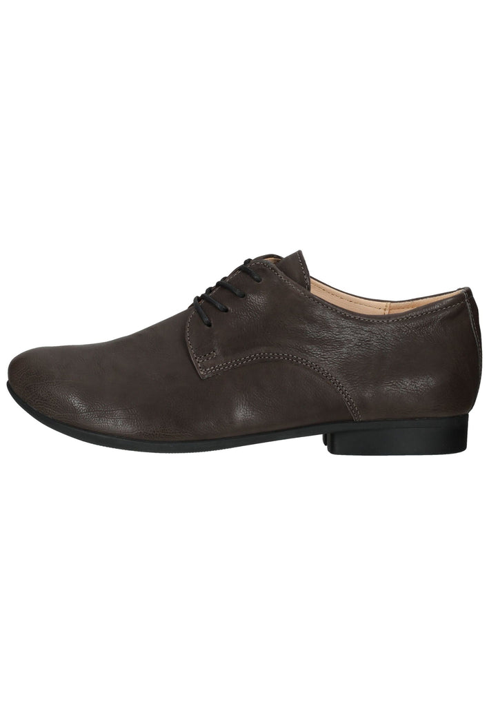 Think! Halbschuhe Leder Taupe