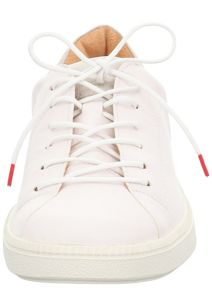Think! Halbschuhe Leder/Textil Weiß/Weiß