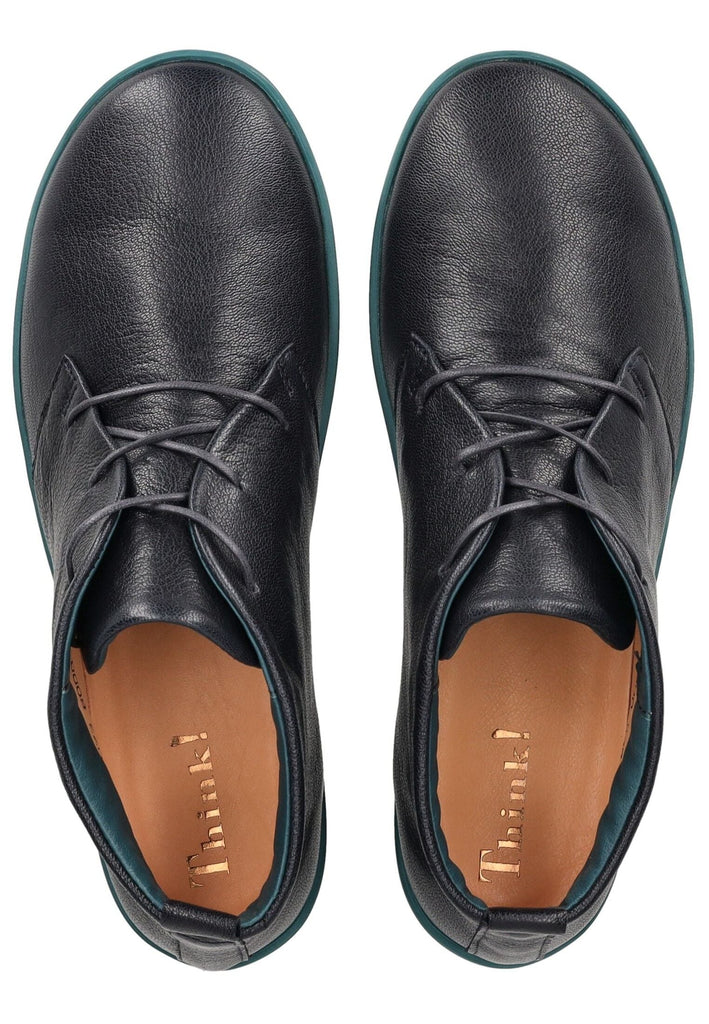 Think! Halbschuhe Nappaleder Navy