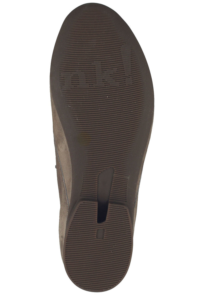 Think! Halbschuhe Nubukleder Schlamm