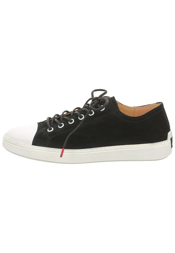 Halbschuhe Think! Halbschuhe Veloursleder Schwarz/Weiß