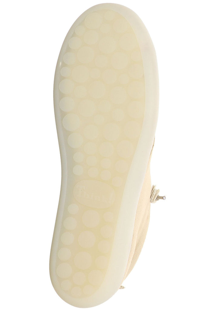 Think! Halbschuhe Veloursleder Coffee