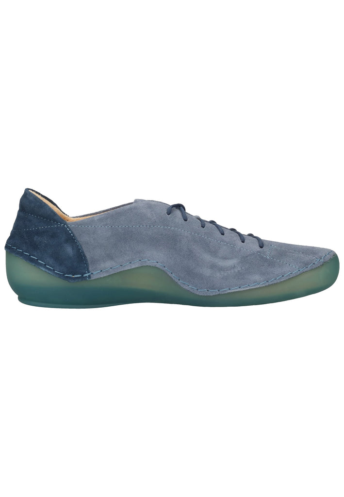 Think! Halbschuhe Veloursleder Denim
