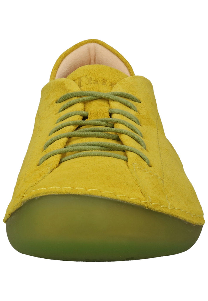 Think! Halbschuhe Veloursleder Gelb