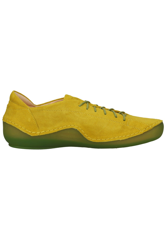 Think! Halbschuhe Veloursleder Gelb