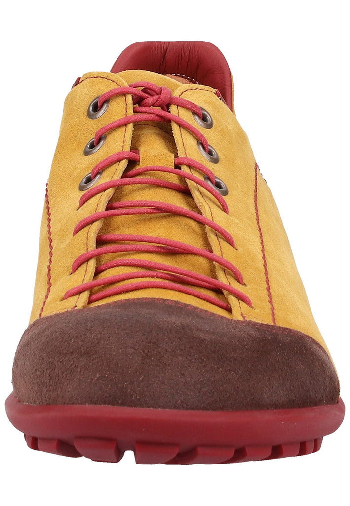 Think! Halbschuhe Veloursleder Gelb