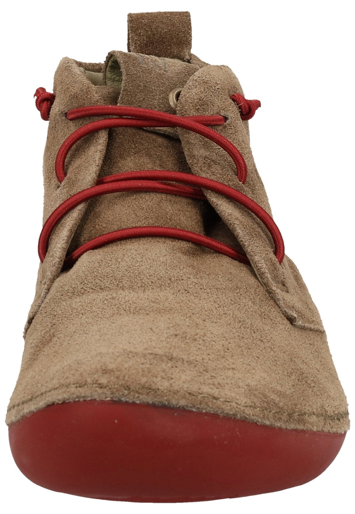 Think! Halbschuhe Veloursleder Grau