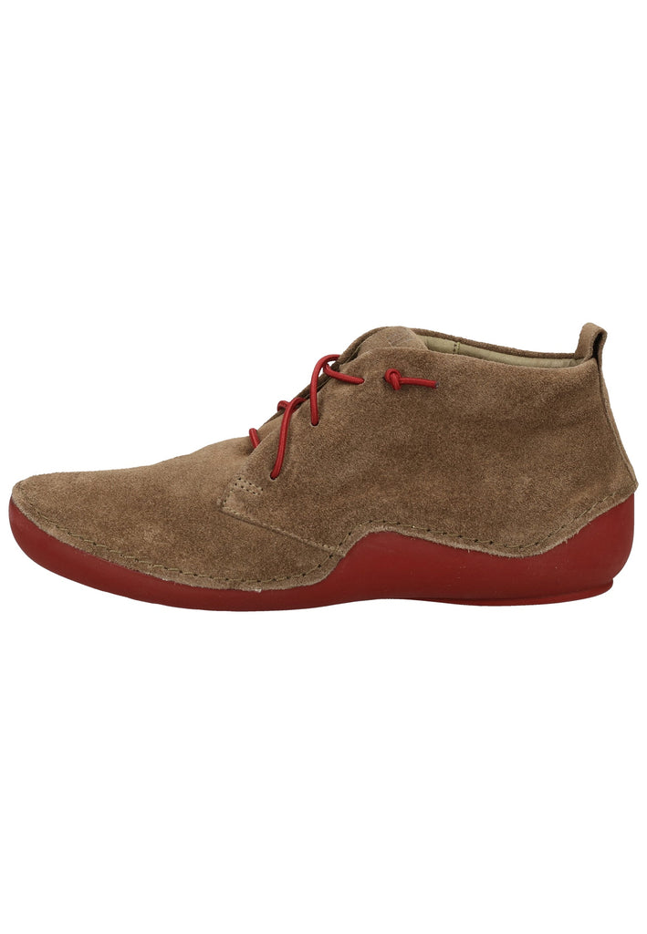 Think! Halbschuhe Veloursleder Grau