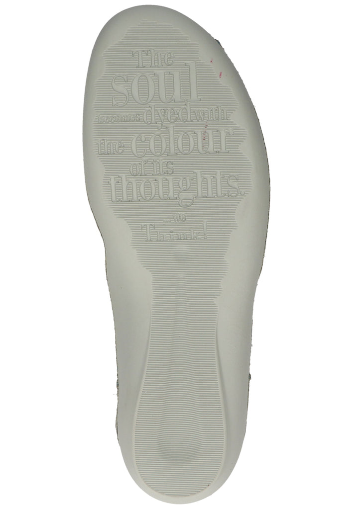 Think! Halbschuhe Veloursleder Hellgrün