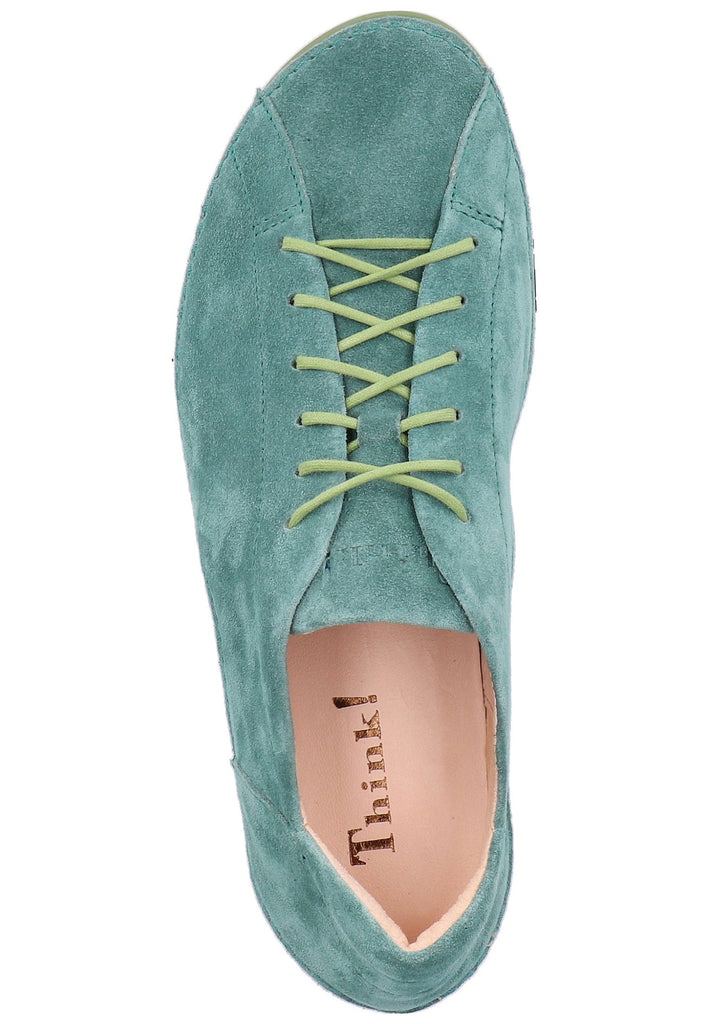 Think! Halbschuhe Veloursleder Lila