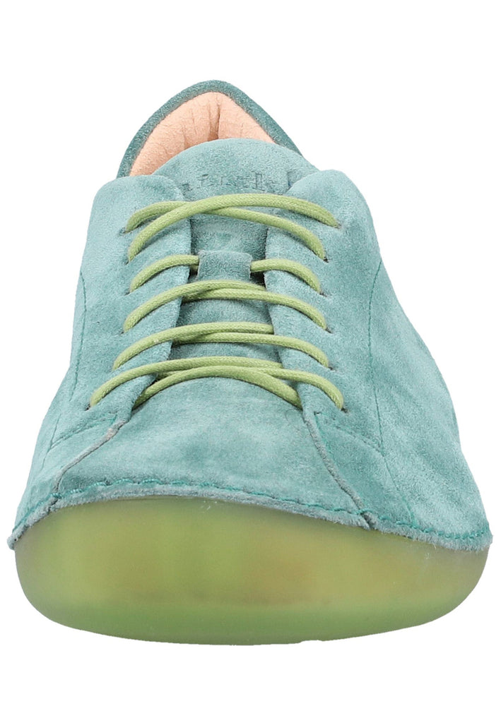 Think! Halbschuhe Veloursleder Lila