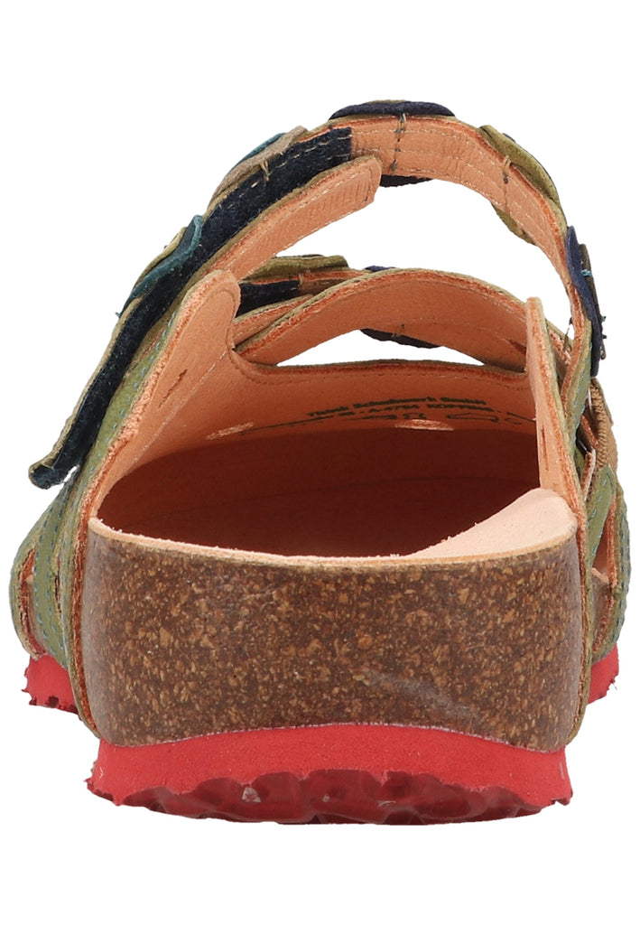 Think! Pantoletten Glattleder Apfel