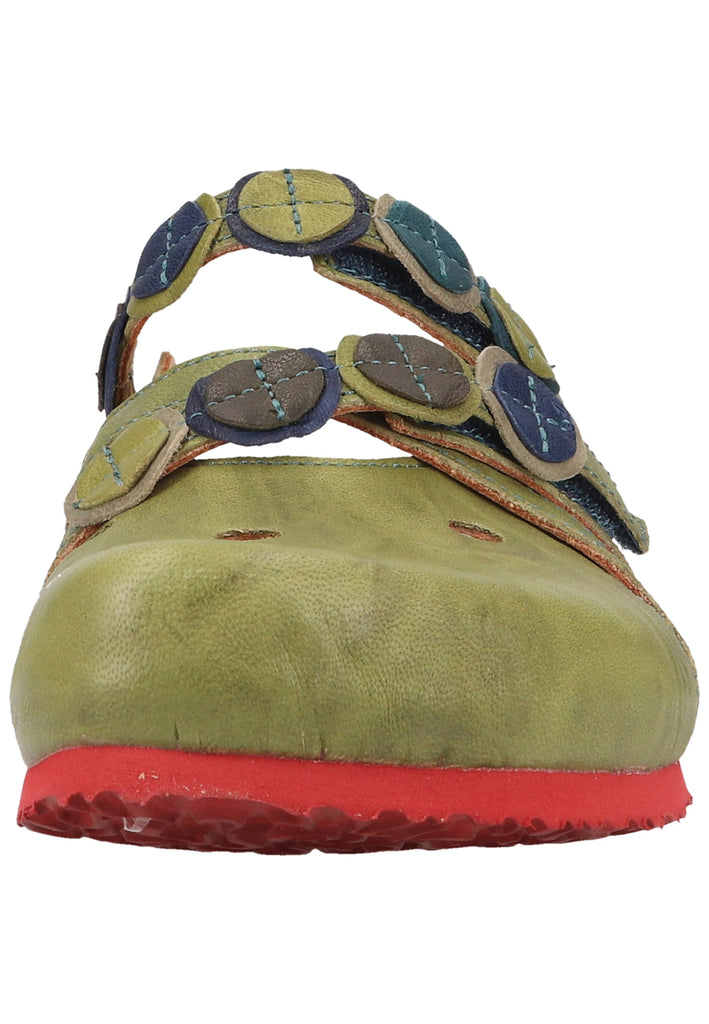 Think! Pantoletten Glattleder Apfel