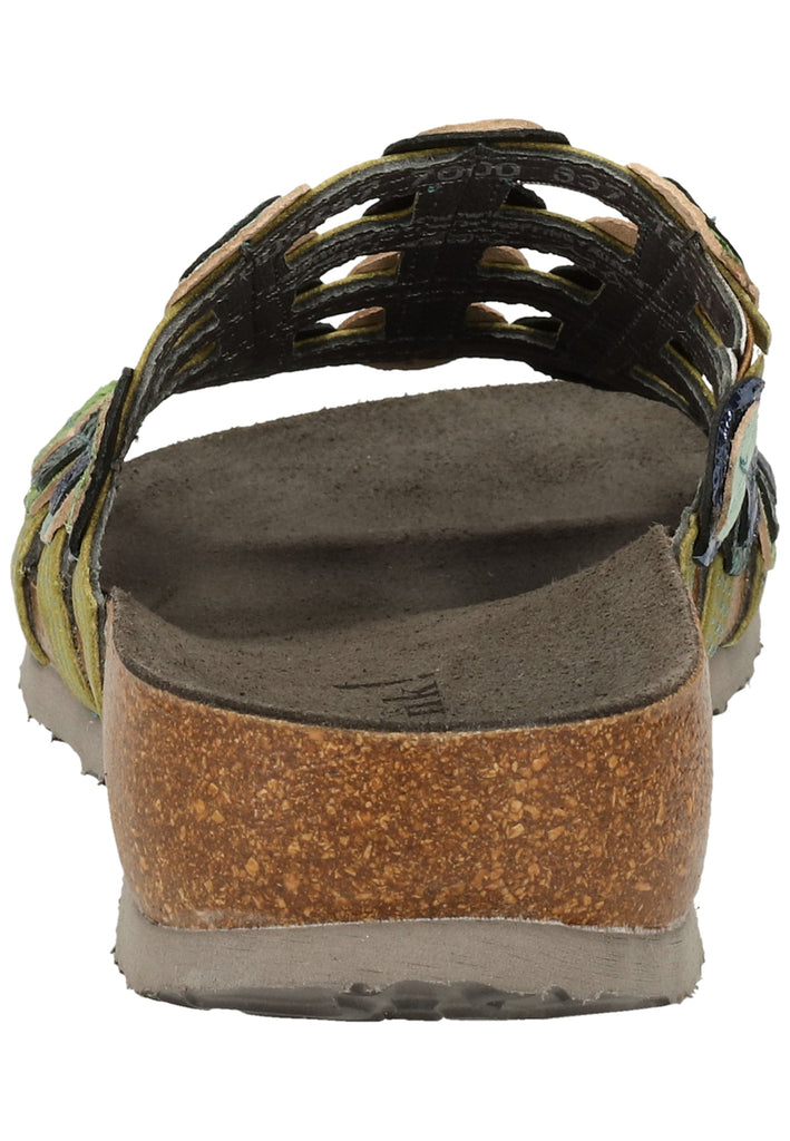 Think! Pantoletten Glattleder Apfel