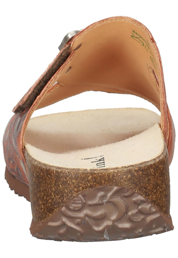 Think! Pantoletten Glattleder Mango