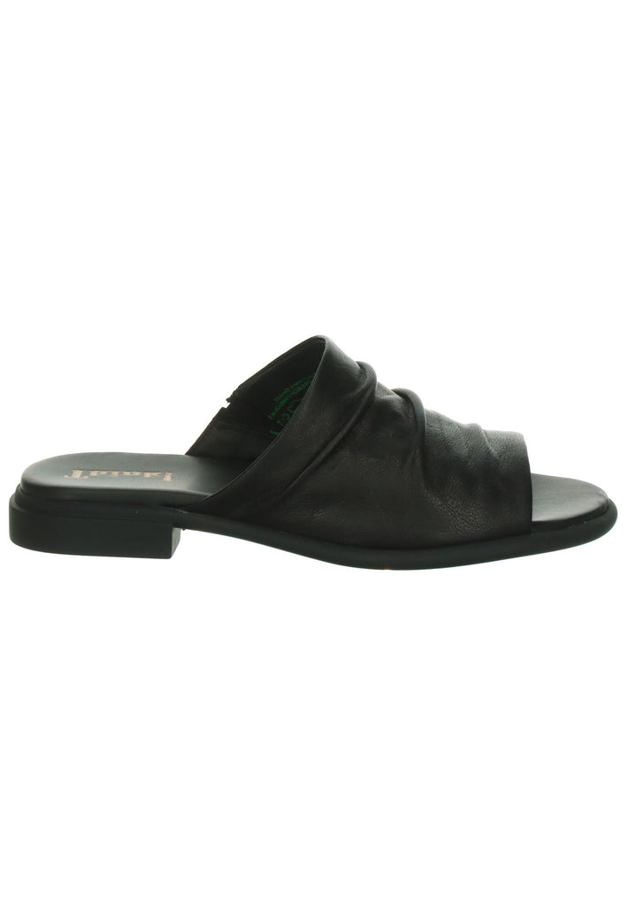 Think! Pantoletten Nappaleder Schwarz