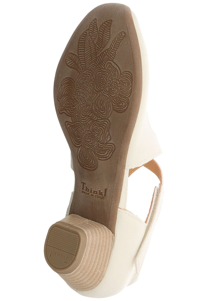 Think! Pumps Nappaleder Hellbeige