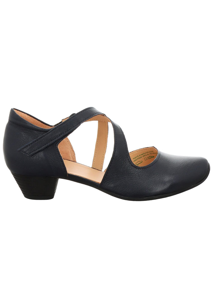 Think! Pumps Nappaleder Navy
