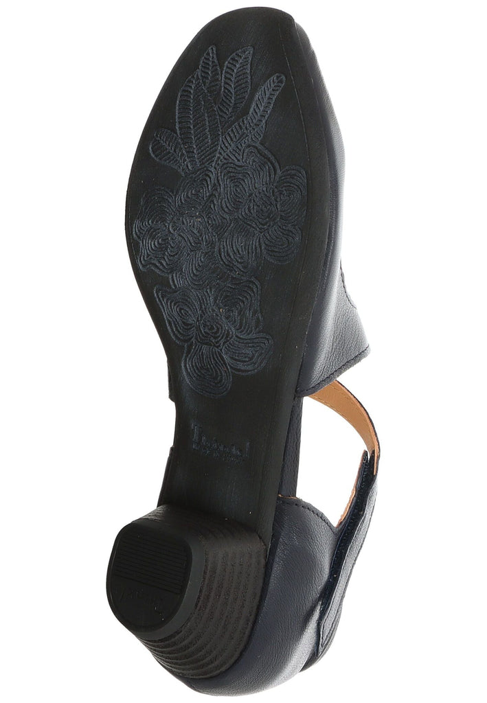 Think! Pumps Nappaleder Navy