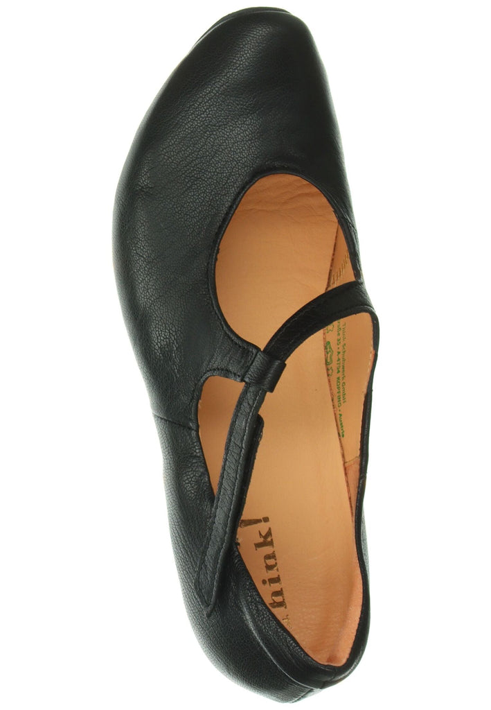 Think! Pumps Nappaleder Schwarz