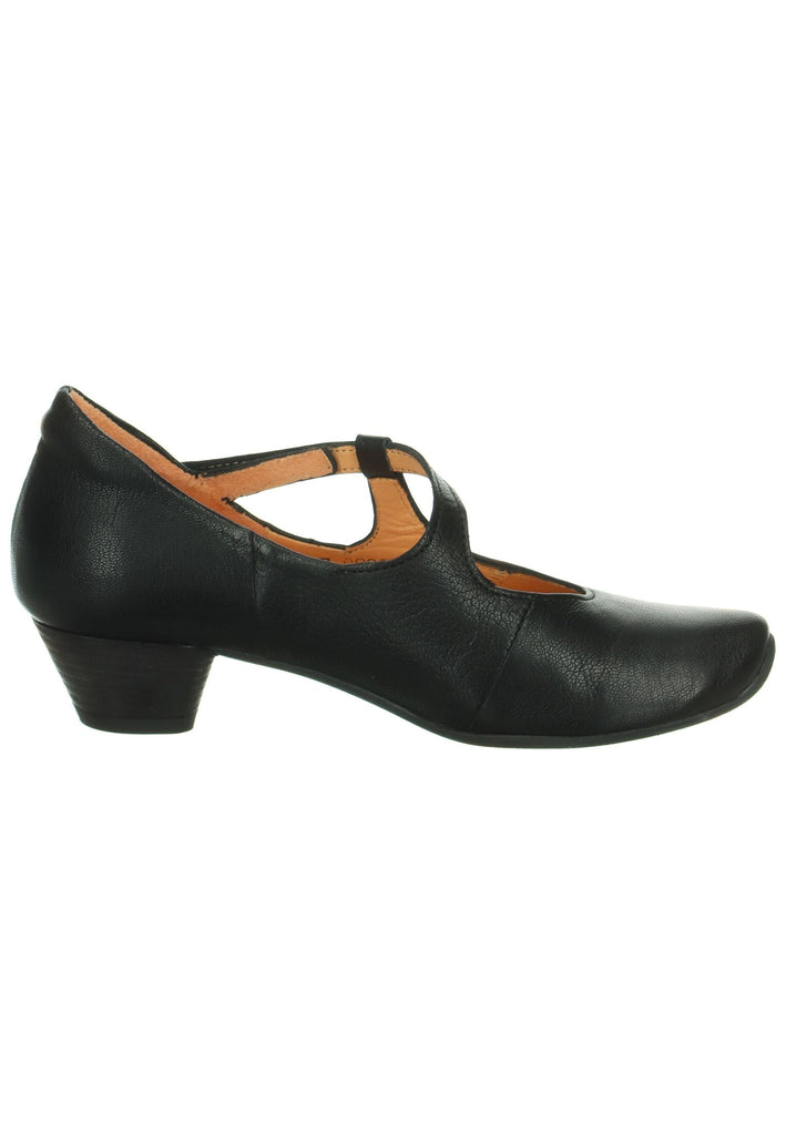 Think! Pumps Nappaleder Schwarz