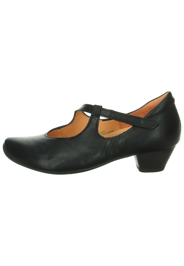 Think! Pumps Nappaleder Schwarz